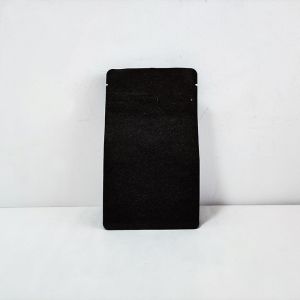 Zip Lock Flat Bottom Pouch Coffee Food Packing Kraft Paper Doypack Bag With