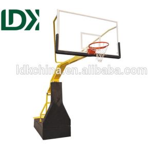 Buy cheap Adjustable Manual Hydraulic Portable Basketball Stand Hoop Training Equipment from wholesalers