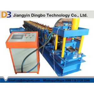 Shelving Box Beam Warehouse Rack Roll Forming Machine With Cr 12 Quenched Cutter