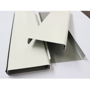 Buy cheap Akzo Nobel Powder Coating Aluminum Strip Ceiling Panel For Architectural from wholesalers