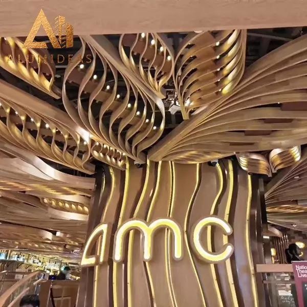 Quality Custom Decorative Corrugated Metal Ceiling Ideas for sale