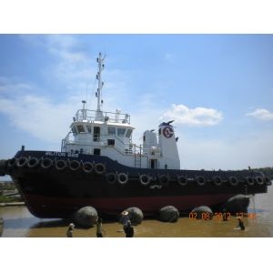 Buy cheap Black Inflatable Rubber Airbag Shipyard Vessel Boat Launching Airbag from wholesalers