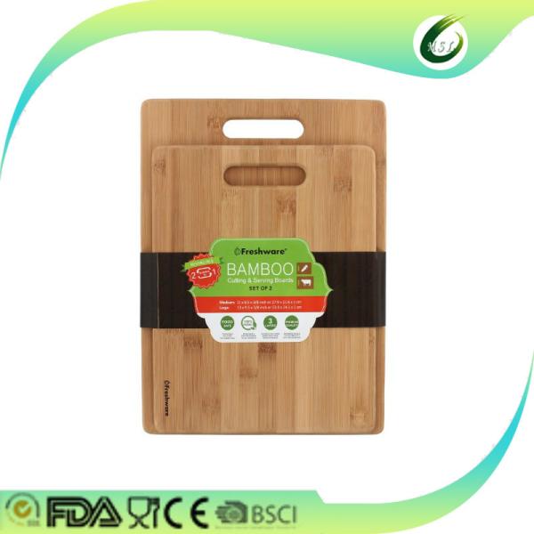 Quality Eco-friendly whole bamboo healthy cutting board to protect knife for sale