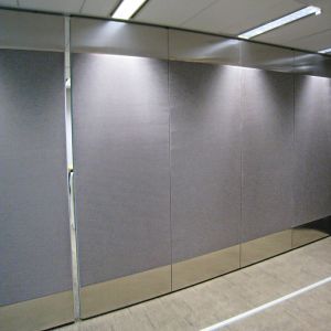 Buy cheap Folding Slid Easy Operable Office Customized 80 Style Aluminium Frame Chinese Foshan Partition Wall from wholesalers