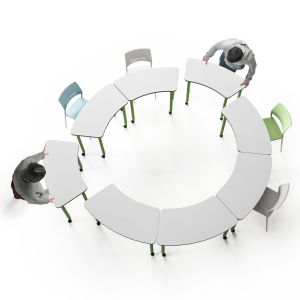 Buy cheap FLEX Practicality Modular Conference Tables On Wheels For Collaborative Training Spaces from wholesalers