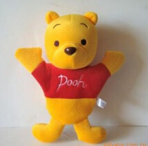 Buy cheap Stuffed Plush Toys The Pooh Hand Puppets product