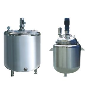 Buy cheap 2000L Shampoo Cosmetic Mixing Tank Single Layer from wholesalers