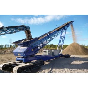 Buy cheap Heavy-Duty Mobile Stacking Conveyor System for Continuous Pile Formation in Mining & Construction from wholesalers