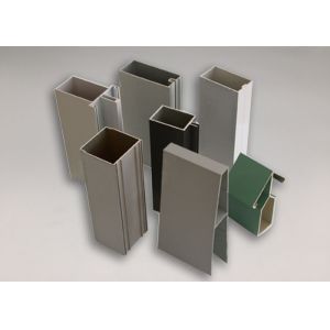 Buy cheap Powder Coating Extruded Aluminum Profiles 6060 6061 Curtain Wall Profile from wholesalers