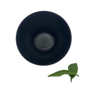 Buy cheap Home Matte Black Melamine Soup Bowl Dinnerware 8'' Deep Round from wholesalers