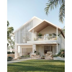 Buy cheap Sustainable Light Gauge Steel Villa Prefabricated Modern Steel Structure Homes product