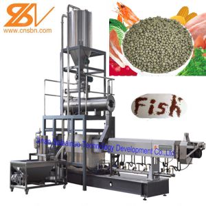 SLG95 Fish Feed Processing Machine , Pet Food Processing Machinery Aquatic