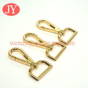 China jiayang gold color 32mm swivel snap hook for purse / handbags on sale