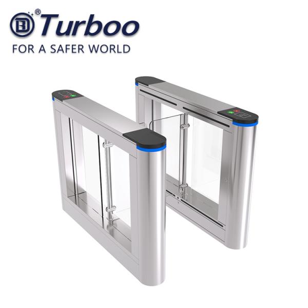 Access Control Swing Barrier Gate , Pedestrian Turnstile Gate Pass Width 600