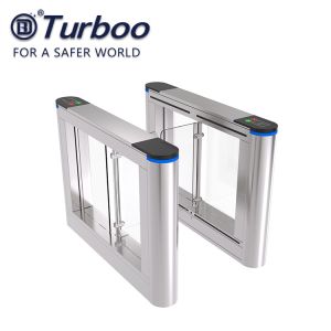 Buy cheap 30w Acrylic Arm SUS304 Office Security Gates Swing Barrier Gate from wholesalers