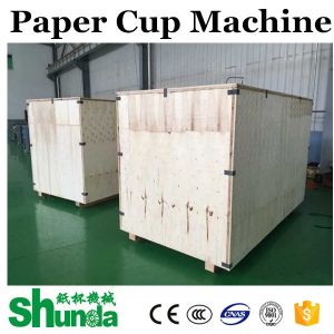 Buy cheap PE Coated Paper Ice Cream Cup Making Machine Ultrasonic Heating Sealing with Cup Lid from wholesalers