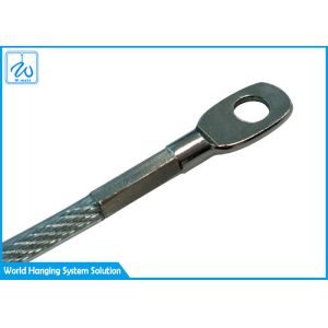 Buy cheap Galvanized 1x19 Or 7x7 Wire Rope Assembly With Thimble Eye For Hanging Of Signs from wholesalers