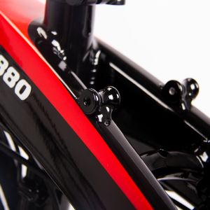 Folding Mountain E Bike 36v 250w 9.6ah Lunar Rich Bit Top-880 26 Inch X 2.10