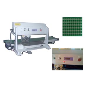 Buy cheap Electronic Pcb Separator With Converoy, Automatic Circular / Linear Blade Pcb Depanelizer from wholesalers