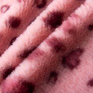 Buy cheap Plush Faux Rabbit Fur Fabric For Coat Scarf Shoes Bag Blanket In Popular Zebra Print from wholesalers