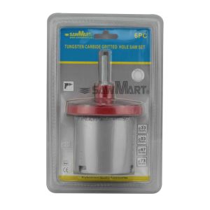 Buy cheap 6PC Tungsten Carbide Gritted Hole Saw Set-019 from wholesalers
