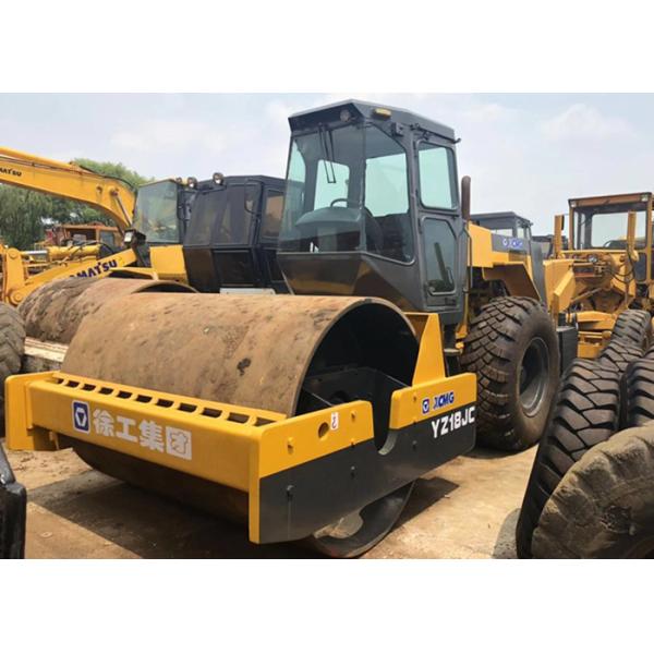 Quality Good Condition Used Road Roller XCMG YZ18JC 18T , Single Drum Roller for sale