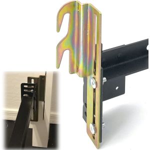 Buy cheap Customized Size Heavy Duty Steel Hook on Bed Rails Brackets Bed Hook Adapter Kit Bracket from wholesalers