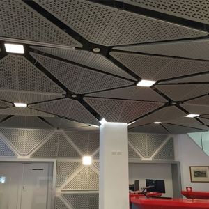 Aluminum Expanded mesh ceilling system