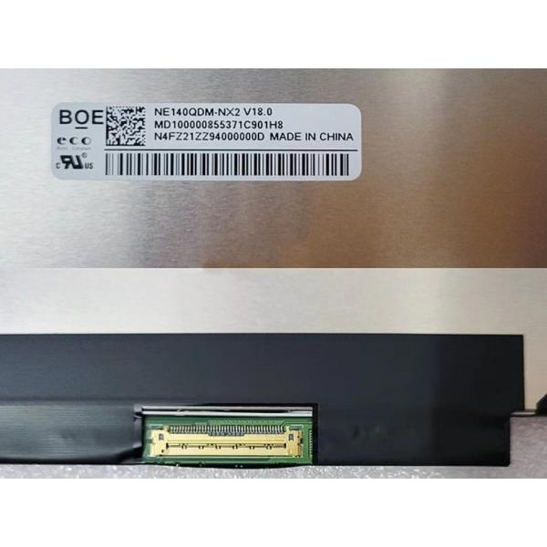 NE140QDM-NX2 BOE 2560(RGB)×1600, 89/89/89/89 INDUSTRIAL LCD DISPLAY