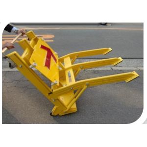 Buy cheap Lightweight Welding Collapsible Barricades Electrostatic Spraying 25KG/Unit from wholesalers