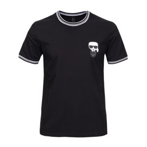 Buy cheap Black Stylish Mens T Shirts S-XXXL Size Eco Friendly OEM ODM OBM Service from wholesalers