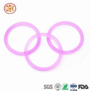 Buy cheap Customization Purple Translucent Silicone Rubber O Ring Seal Ring Gasket For Shaft Seal from wholesalers