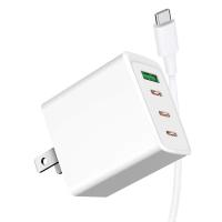 Buy cheap PD 65W Adapter Usb Type c Type-c Fast Charging EU US Plug Cargadores Para product