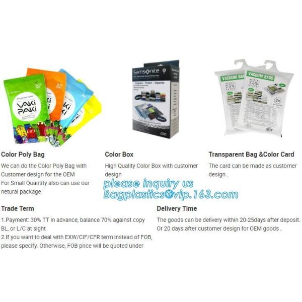 zipper travelling bag, zipper storage pocket, zipper fresh protection package, vacuum storage bags for travel, bagplasti