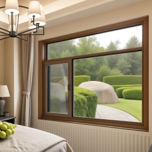 ODM Architectural Anodizing Aluminum Window Casement Bottom Hung Opening