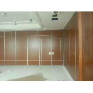 Buy cheap Sliding Movable Office Acoustic Room Dividers with Aluminium Track Melamine Surface from wholesalers