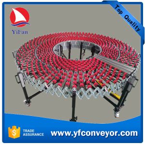 Buy cheap Flexible Plastic Expandable Gravity Skate Wheel  Roller Conveyor from wholesalers