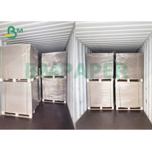 Buy cheap Both Sides Grey Back Hard Strength Recycle Pulp Grey Chipboard from wholesalers
