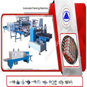 Buy cheap SGS Collective Milk Bottles Packing Machine Full Seal Packing Machine product