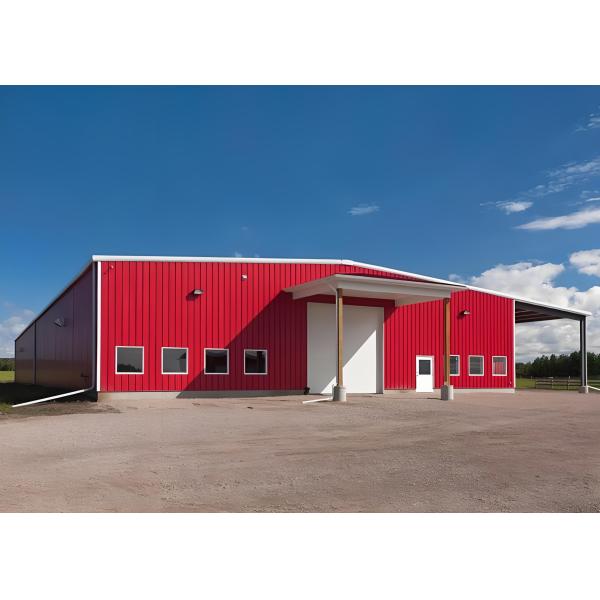 Buy cheap Prefabricated Industrial Steel Structure Warehouse Environmentally High Strength from wholesalers