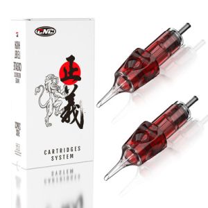 China Red Tattoo Cartridge Needles for Permanent Makeup RL/RM/RS Single Use CE Certified on sale