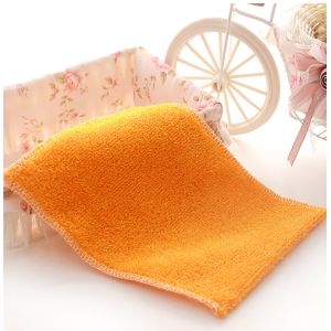 Rectangle Microfiber Kitchen Cleaning Towel with Small Stripe Fabric and