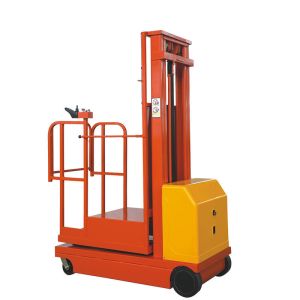 Buy cheap 300kg Load Electric Powered Order Picker Lift 3 Meter Man Up Order Picker from wholesalers