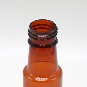 70ml PET Amber Maple Cough Syrup Oral Liquid Bottle Container for Liquid