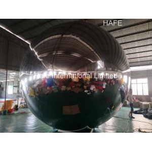 Buy cheap PVC Waterproof 4m Flying Mirror Helium Balloon Lights 2000W 12 Pull Point from wholesalers