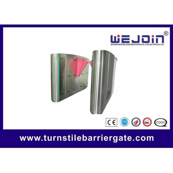 300mm Arm Length Retractable Flap Barrier Adjustable Auto Delay Closing Easy To