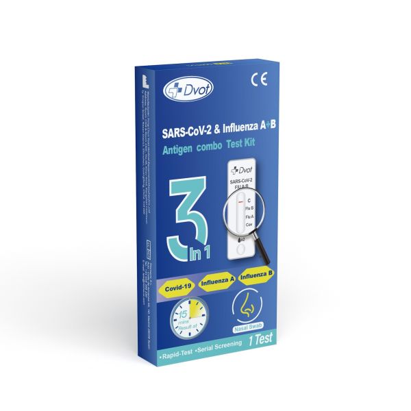 Buy cheap Respiratory Infection Antigen Combo Test Kit with 98% Accuracy and 8 Mins Test Time Using Colloidal Gold Method from wholesalers