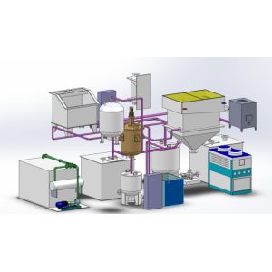 Buy cheap 20kg Capacity Silver Refining Machine Silver Recovery From E Waste from wholesalers