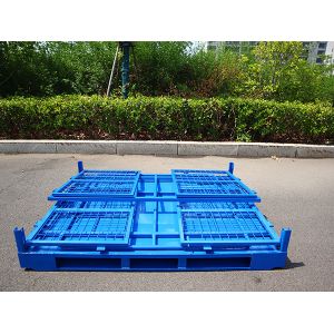 Buy cheap 1000kg - 2000kg Load Bearing Pallet Cages With Padlock Locking System from wholesalers
