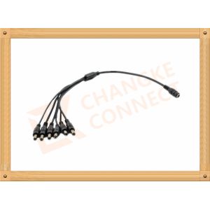Buy cheap 1 To 6 Y Type Male To Female Custom Cable Assembly Copper Wire 40cm from wholesalers